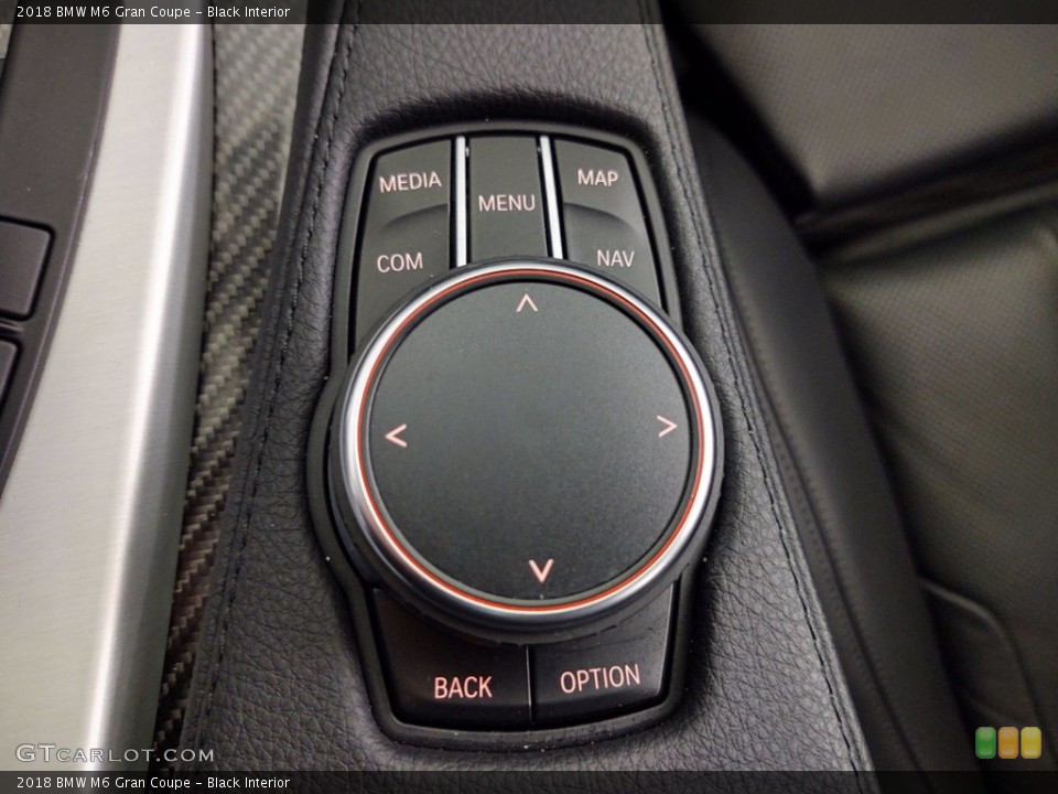 Black Interior Controls for the 2018 BMW M6 Gran Coupe #141382726