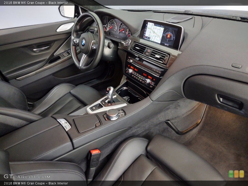 Black Interior Photo for the 2018 BMW M6 Gran Coupe #141382830