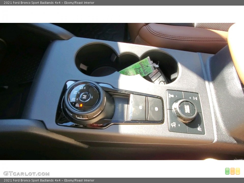 Ebony/Roast Interior Transmission for the 2021 Ford Bronco Sport Badlands 4x4 #141383062
