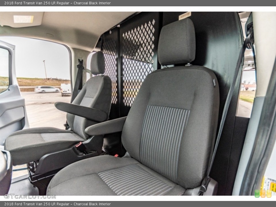 Charcoal Black Interior Front Seat for the 2018 Ford Transit Van 250 LR Regular #141384837