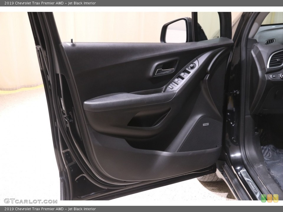 Jet Black Interior Door Panel for the 2019 Chevrolet Trax Premier AWD #141389681