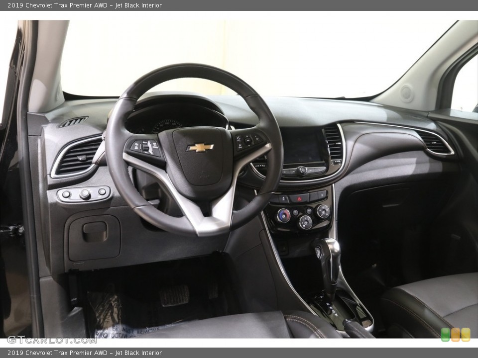 Jet Black Interior Dashboard for the 2019 Chevrolet Trax Premier AWD #141389710