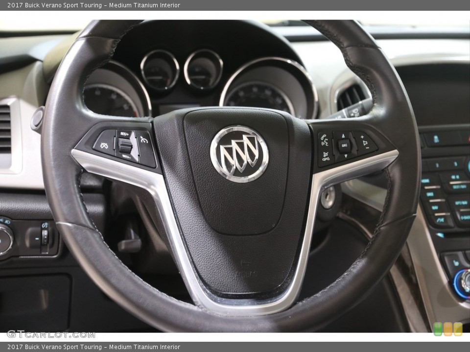Medium Titanium Interior Steering Wheel for the 2017 Buick Verano Sport Touring #141390241