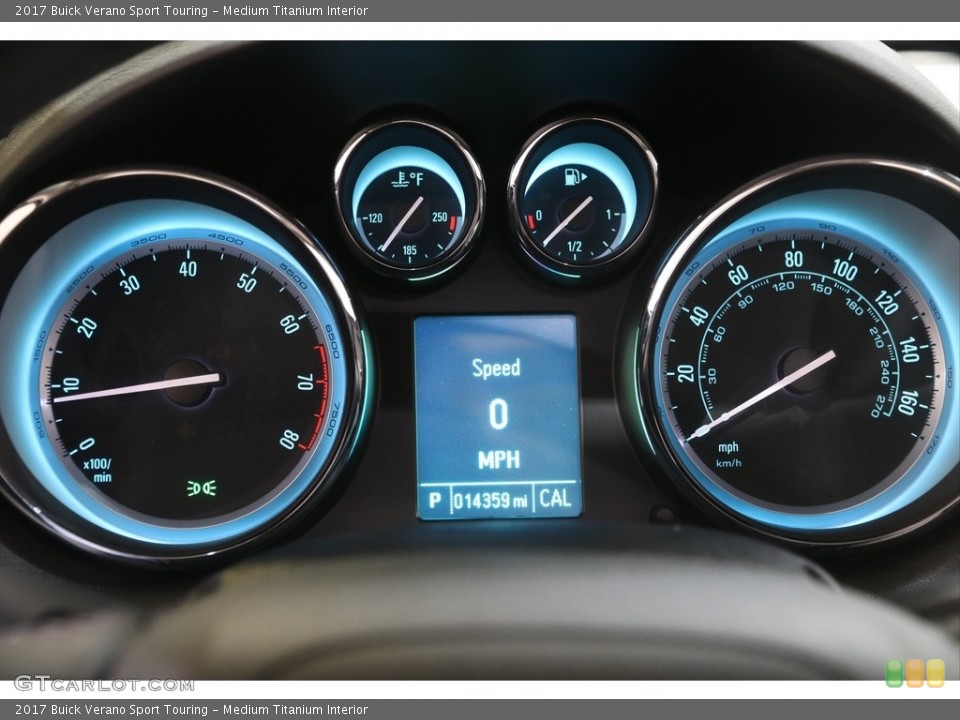 Medium Titanium Interior Gauges for the 2017 Buick Verano Sport Touring #141390253