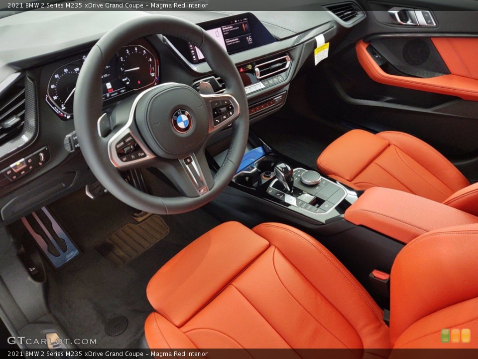 Magma Red Interior Photo for the 2021 BMW 2 Series M235 xDrive Grand Coupe #141392367