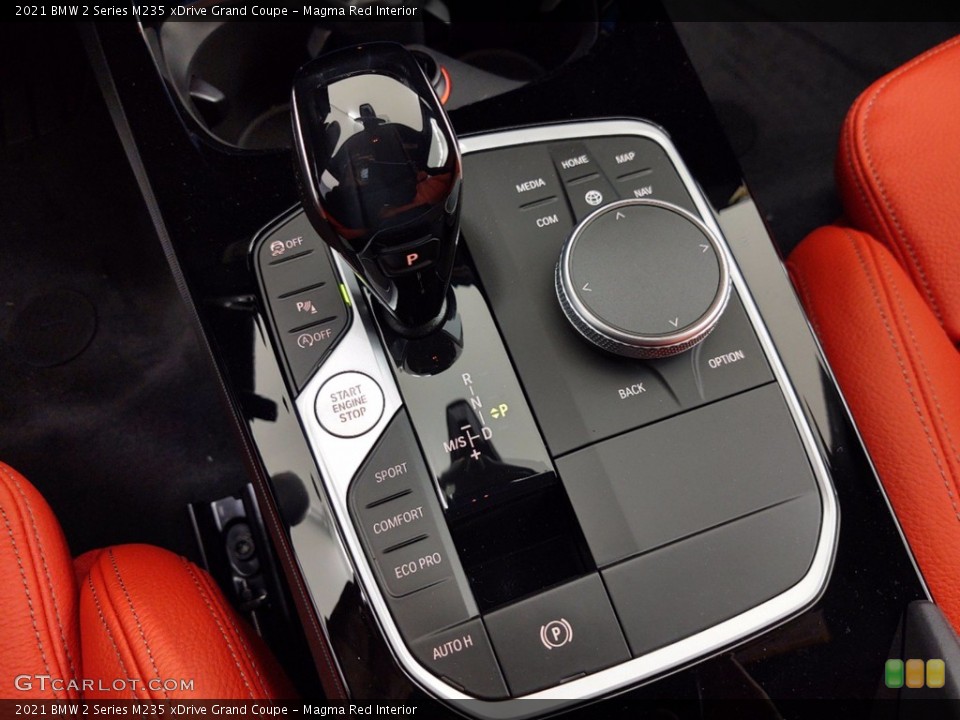 Magma Red Interior Transmission for the 2021 BMW 2 Series M235 xDrive Grand Coupe #141392646