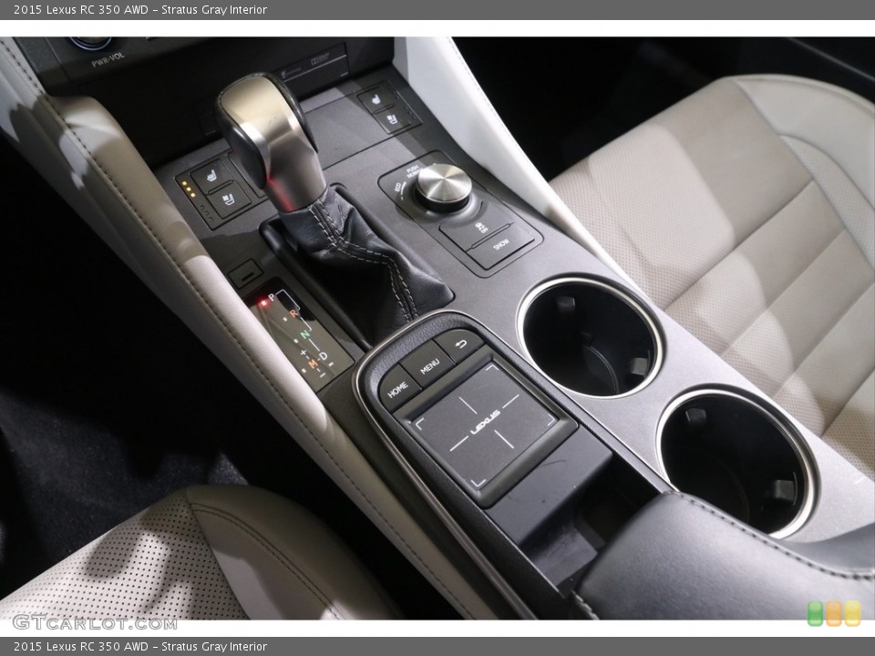 Stratus Gray Interior Controls for the 2015 Lexus RC 350 AWD #141394401