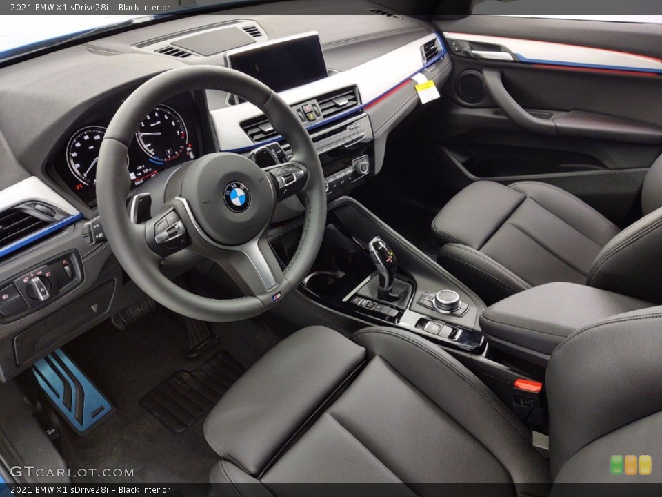 Black Interior Photo for the 2021 BMW X1 sDrive28i #141395903