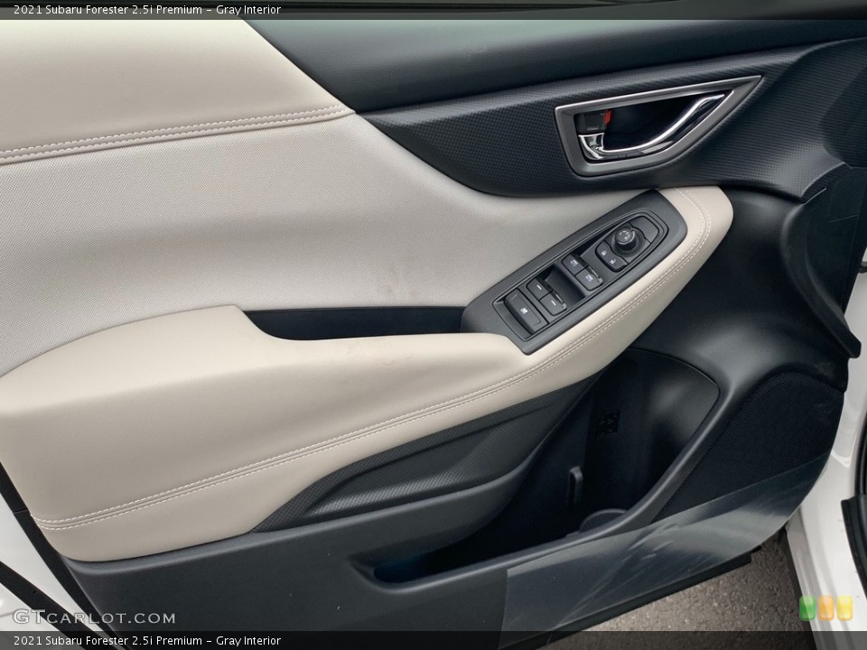 Gray Interior Door Panel for the 2021 Subaru Forester 2.5i Premium #141399297
