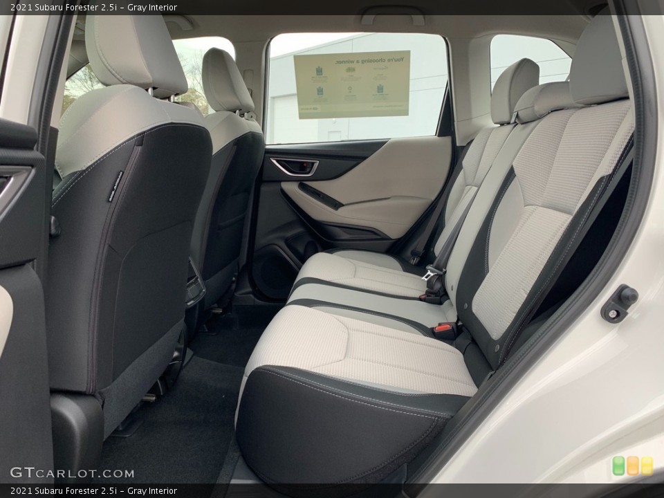 Gray Interior Rear Seat for the 2021 Subaru Forester 2.5i #141399532