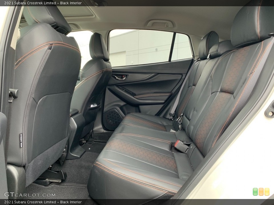 Black Interior Rear Seat for the 2021 Subaru Crosstrek Limited #141399894