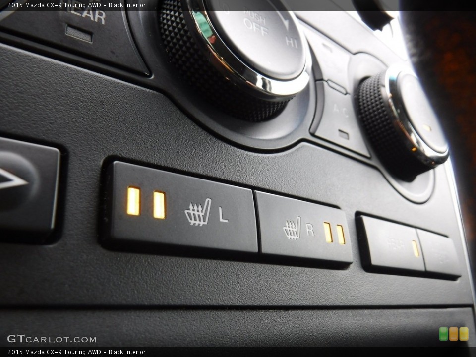 Black Interior Controls for the 2015 Mazda CX-9 Touring AWD #141403665