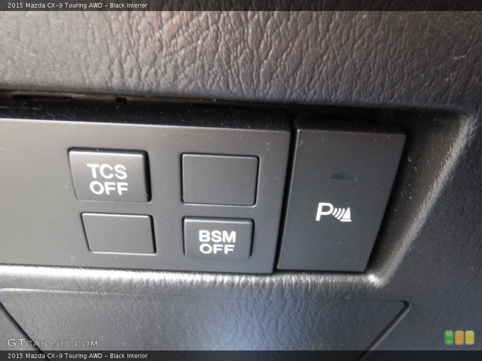 Black Interior Controls for the 2015 Mazda CX-9 Touring AWD #141403704