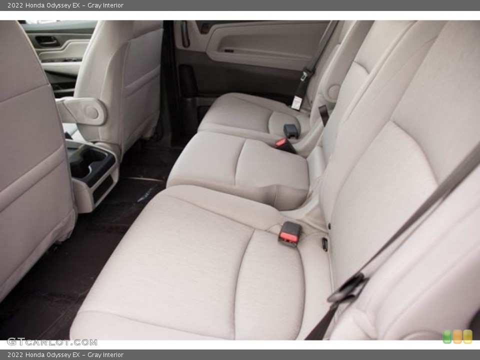 Gray Interior Rear Seat for the 2022 Honda Odyssey EX #141403960