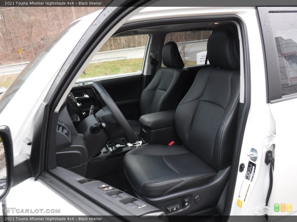 Black Interior Front Seat for the 2021 Toyota 4Runner Nightshade 4x4 #141404175