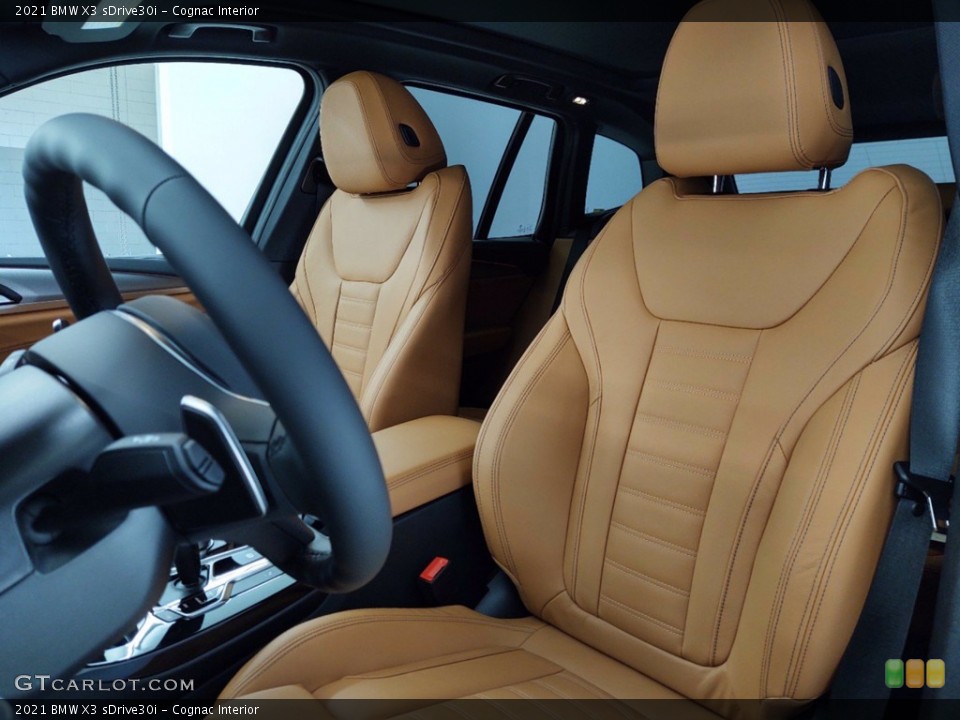 Cognac 2021 BMW X3 Interiors