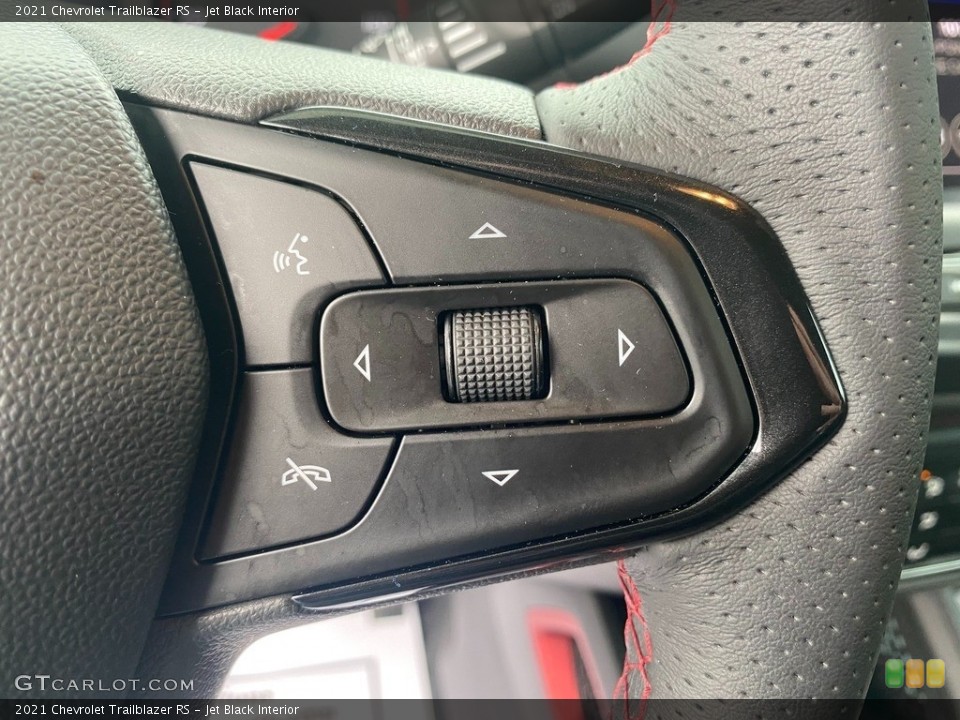 Jet Black Interior Steering Wheel for the 2021 Chevrolet Trailblazer RS #141407492