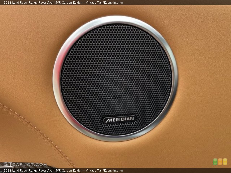 Vintage Tan/Ebony Interior Audio System for the 2021 Land Rover Range Rover Sport SVR Carbon Edition #141411689