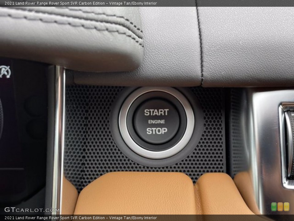 Vintage Tan/Ebony Interior Controls for the 2021 Land Rover Range Rover Sport SVR Carbon Edition #141411780