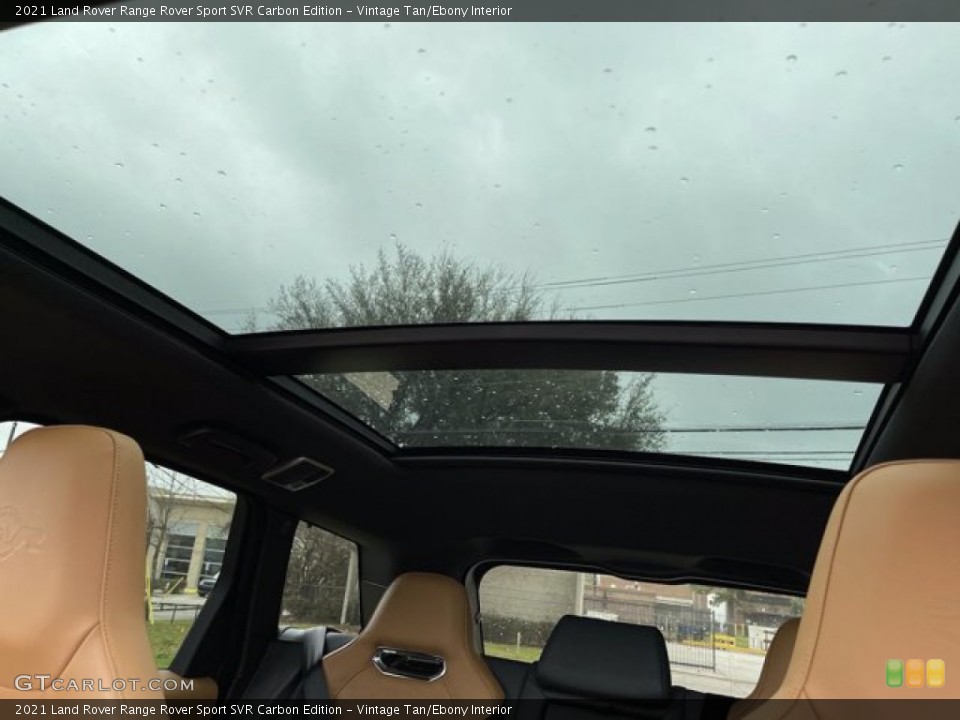 Vintage Tan/Ebony Interior Sunroof for the 2021 Land Rover Range Rover Sport SVR Carbon Edition #141411878