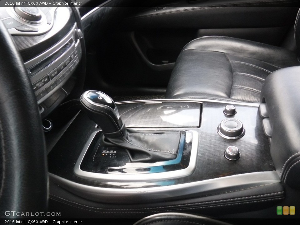 Graphite Interior Transmission for the 2016 Infiniti QX60 AWD #141412211