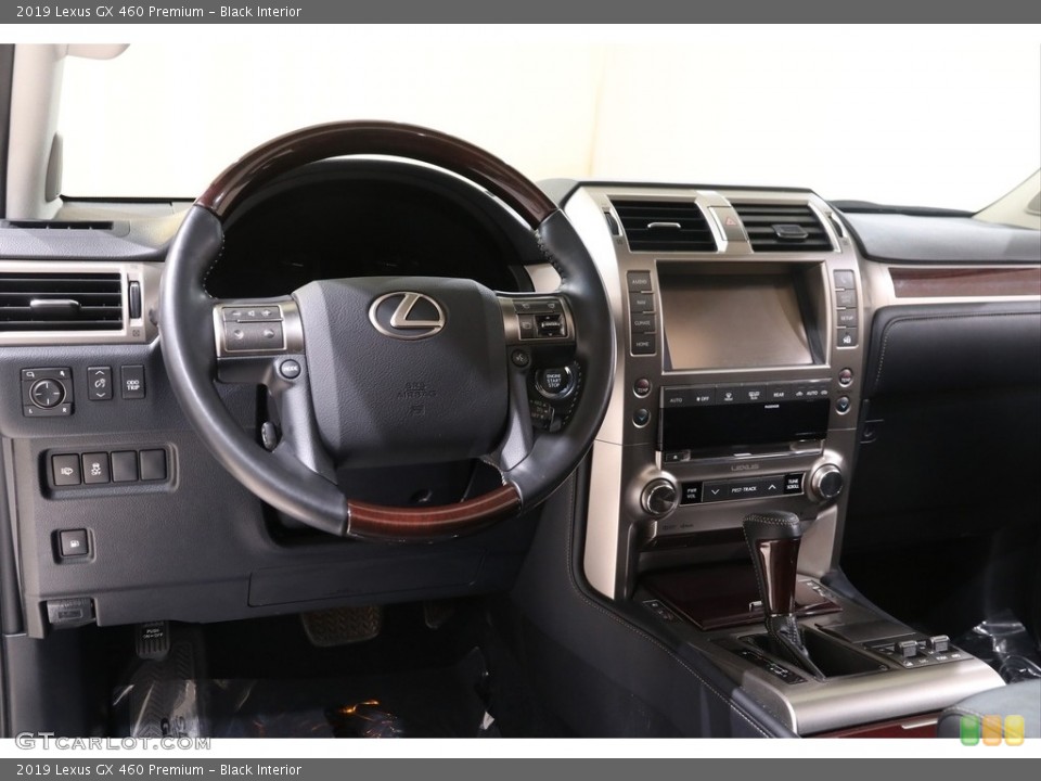 Black Interior Dashboard for the 2019 Lexus GX 460 Premium #141416686