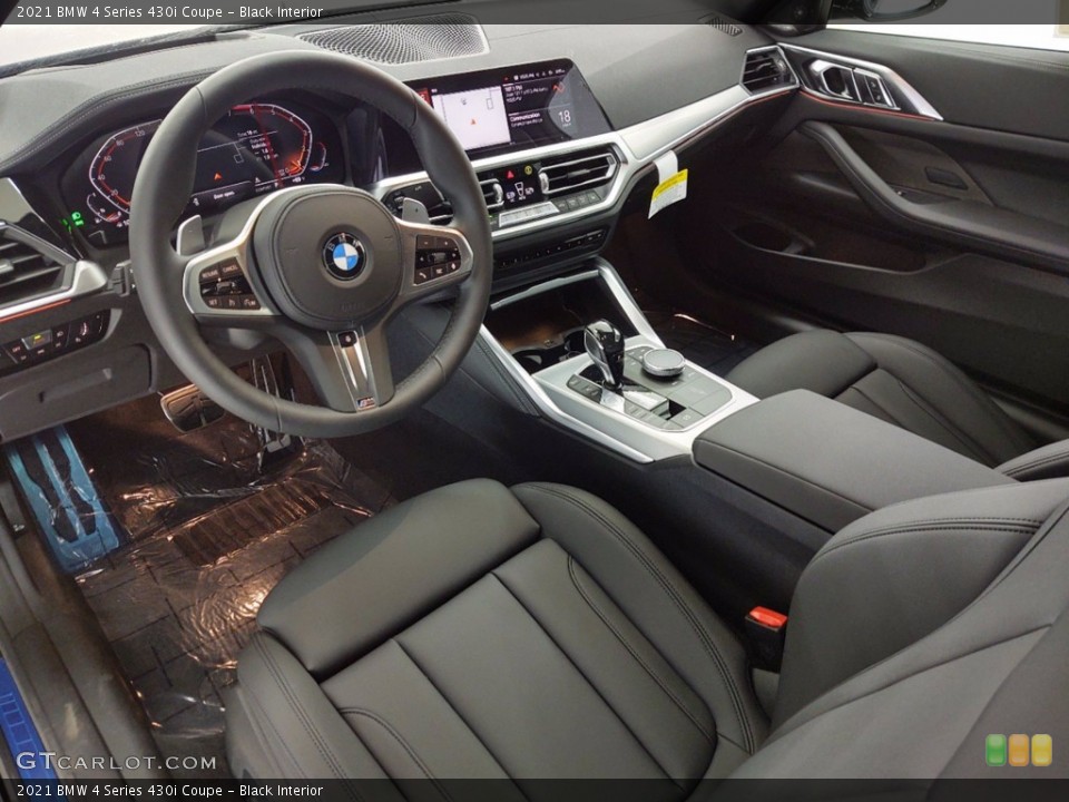 Black Interior Photo for the 2021 BMW 4 Series 430i Coupe #141416906