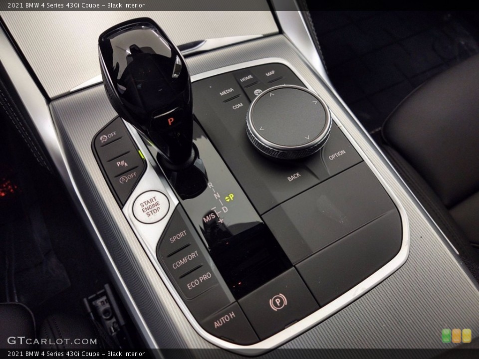 Black Interior Transmission for the 2021 BMW 4 Series 430i Coupe #141417194