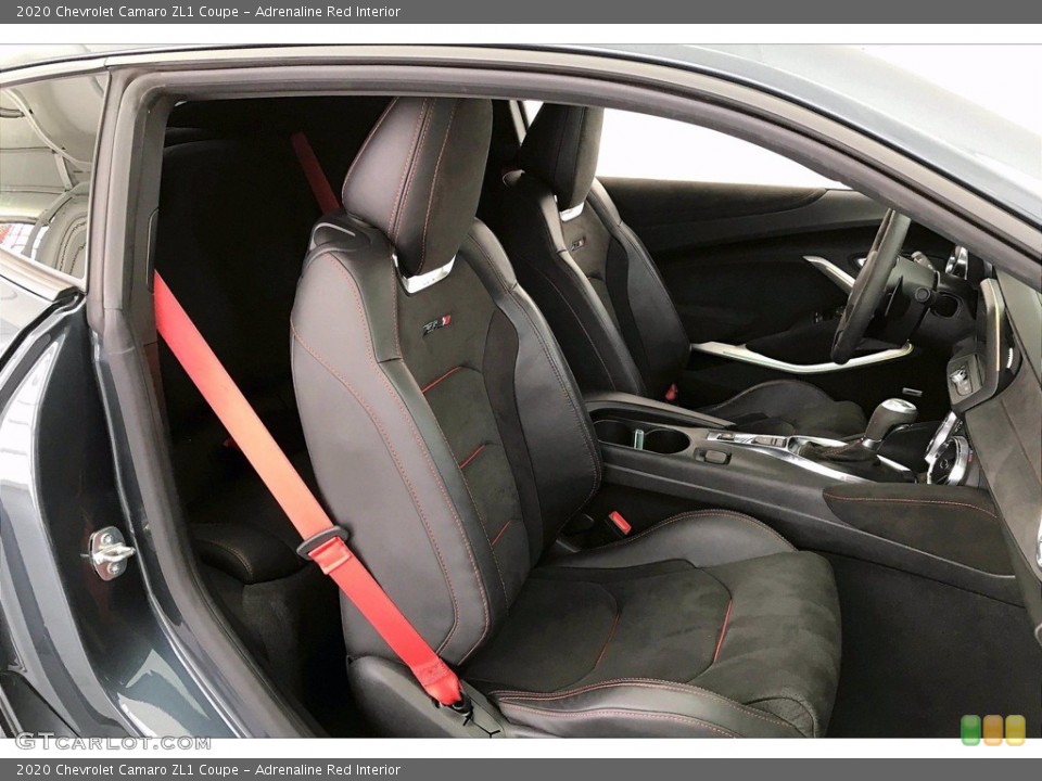 Adrenaline Red Interior Front Seat for the 2020 Chevrolet Camaro ZL1 Coupe #141417989