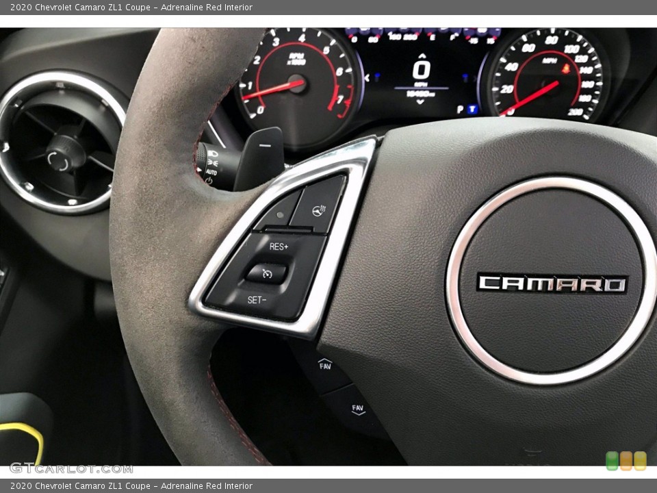 Adrenaline Red Interior Steering Wheel for the 2020 Chevrolet Camaro ZL1 Coupe #141418277
