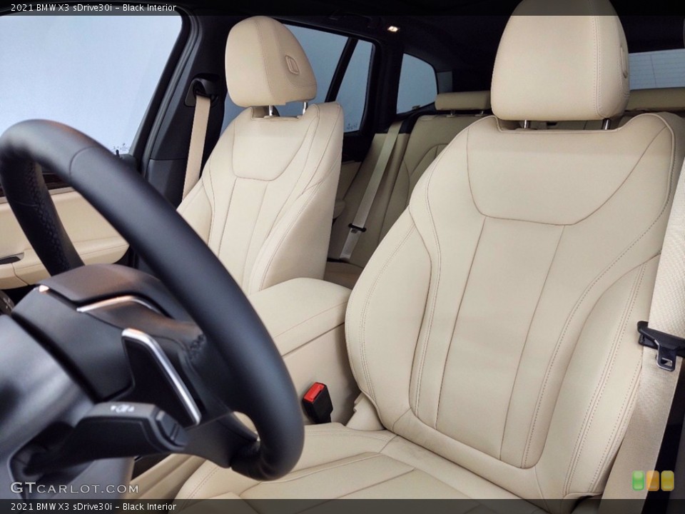 Black 2021 BMW X3 Interiors