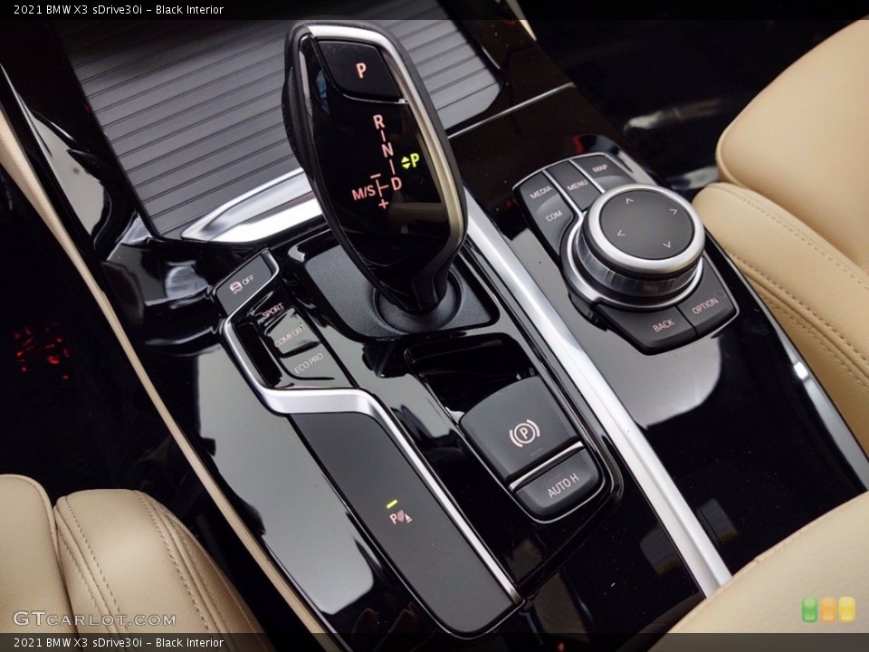 Black Interior Transmission for the 2021 BMW X3 sDrive30i #141419582