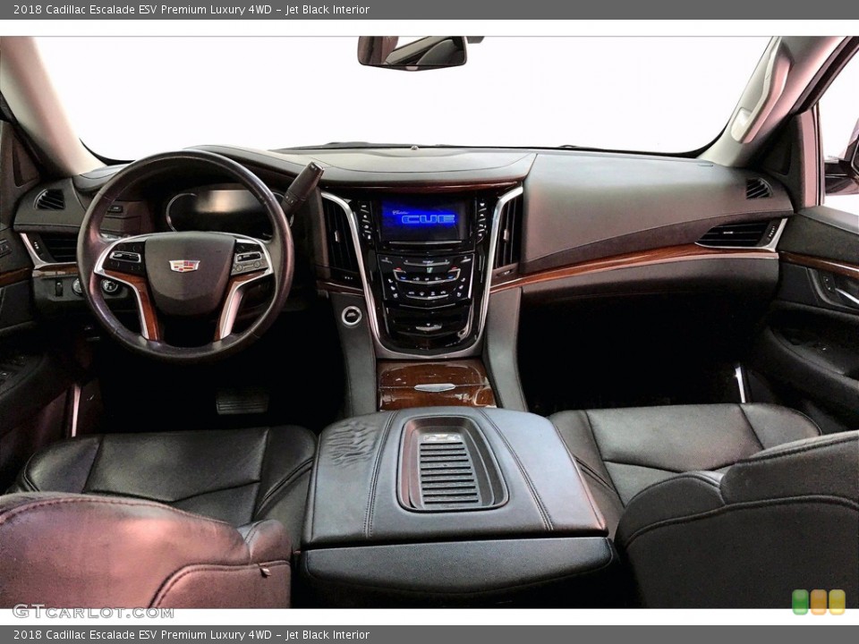 Jet Black Interior Front Seat for the 2018 Cadillac Escalade ESV Premium Luxury 4WD #141420752