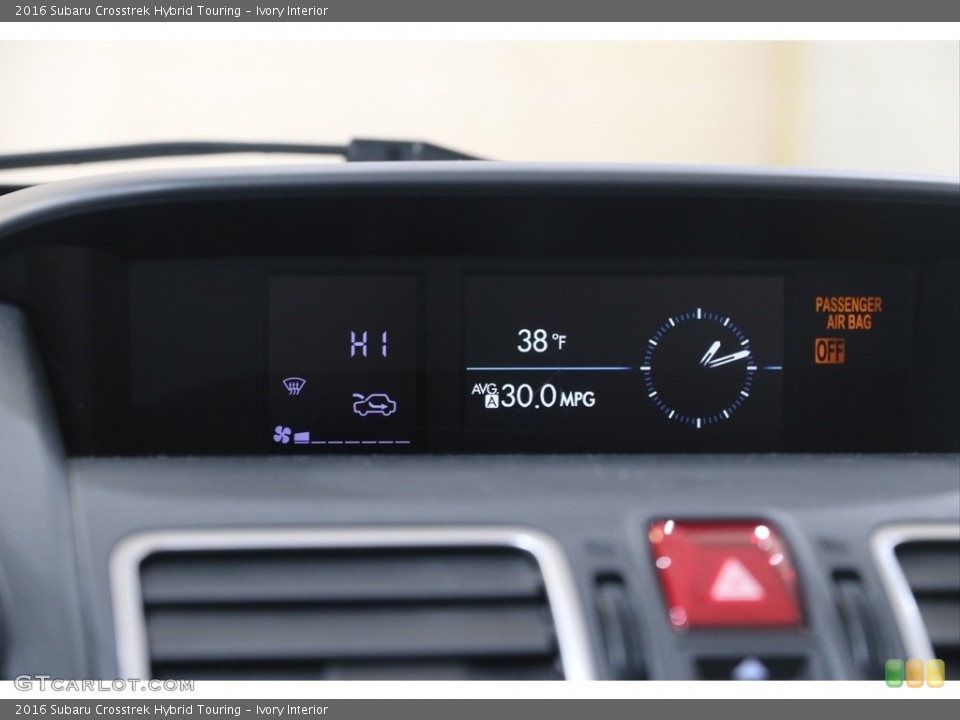 Ivory Interior Controls for the 2016 Subaru Crosstrek Hybrid Touring #141422528