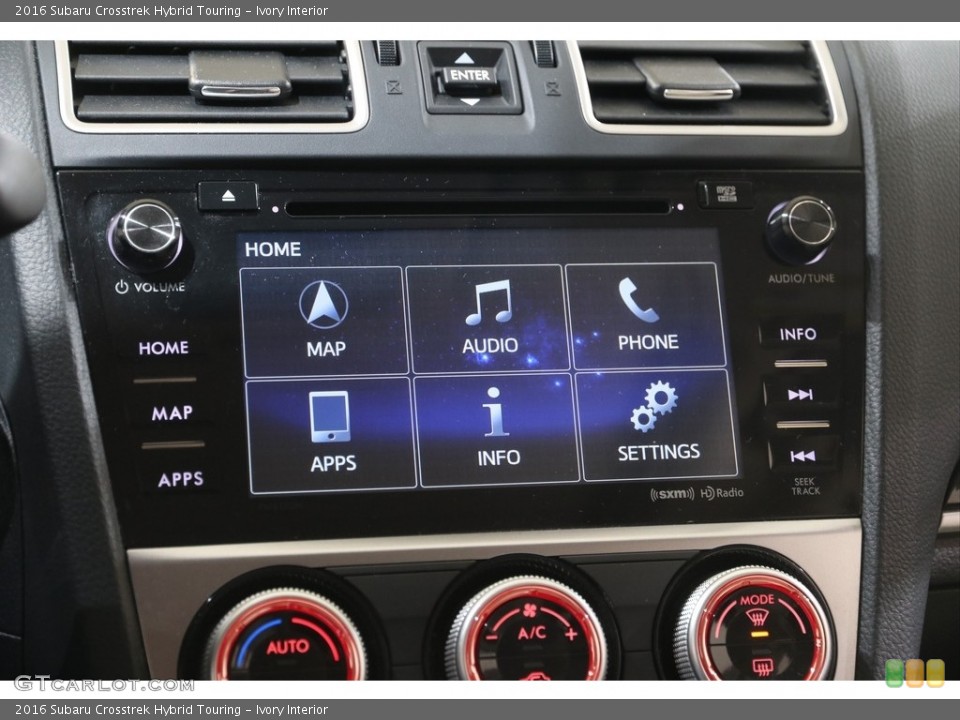 Ivory Interior Controls for the 2016 Subaru Crosstrek Hybrid Touring #141422576