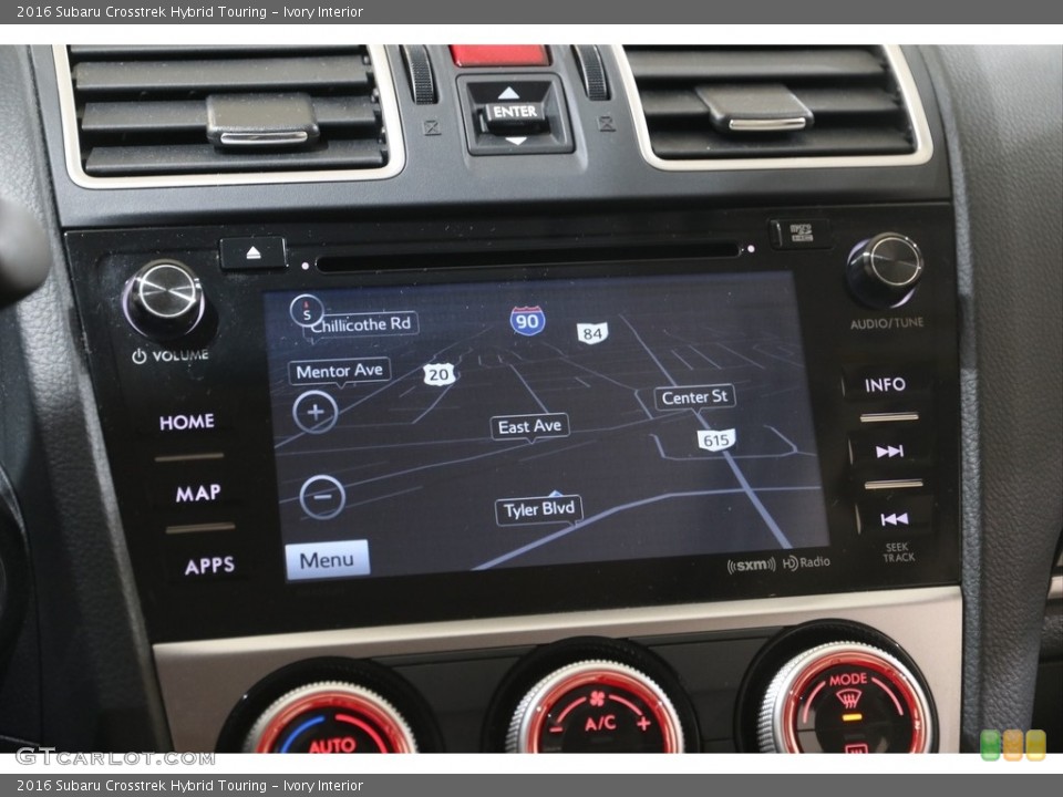 Ivory Interior Navigation for the 2016 Subaru Crosstrek Hybrid Touring #141422591