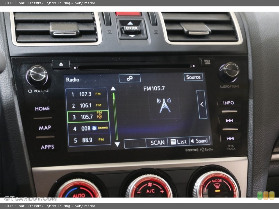 Ivory Interior Controls for the 2016 Subaru Crosstrek Hybrid Touring #141422605