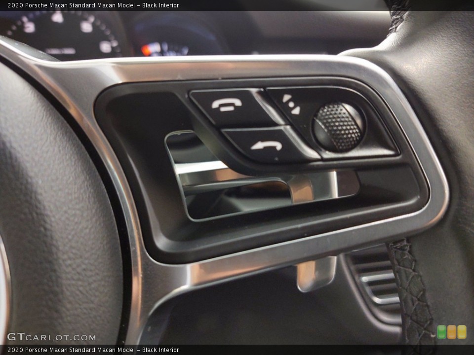 Black Interior Steering Wheel for the 2020 Porsche Macan  #141423696