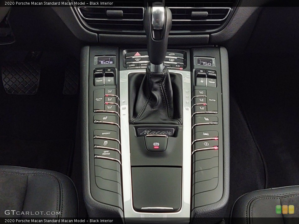 Black Interior Controls for the 2020 Porsche Macan  #141423789