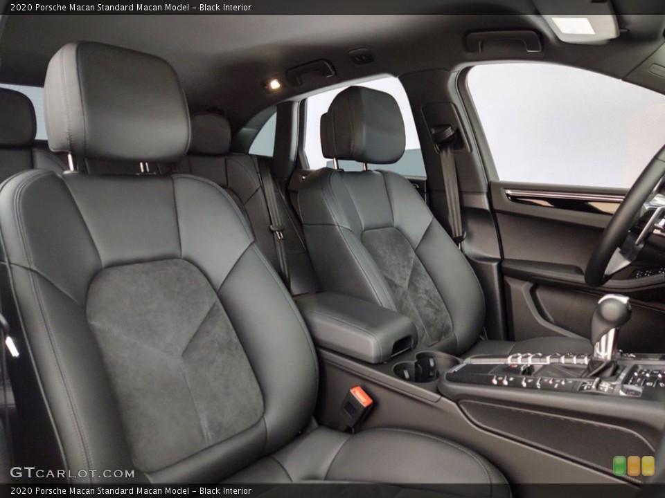 Black Interior Front Seat for the 2020 Porsche Macan  #141423885