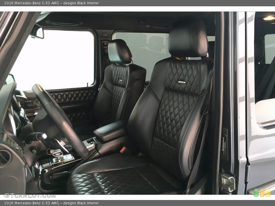 designo Black 2016 Mercedes-Benz G Interiors