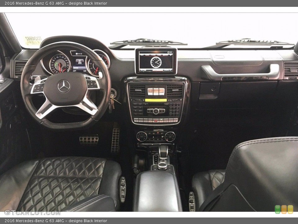 designo Black Interior Dashboard for the 2016 Mercedes-Benz G 63 AMG #141425784