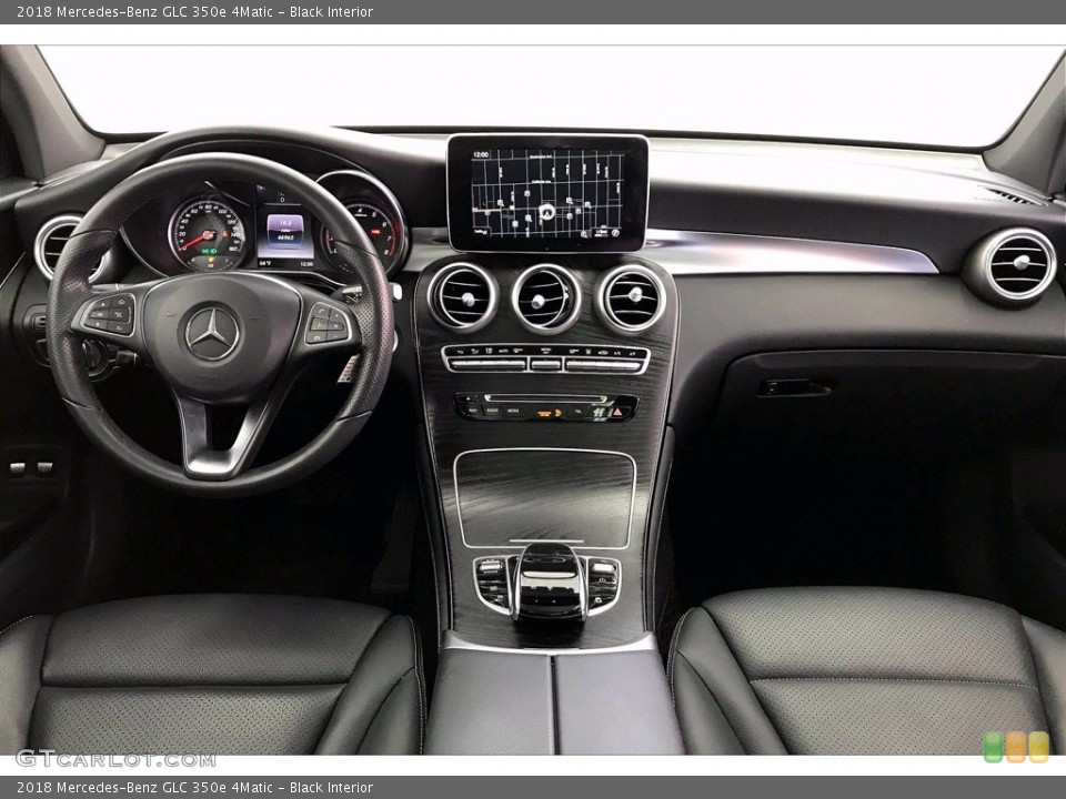 Black Interior Dashboard for the 2018 Mercedes-Benz GLC 350e 4Matic #141427369