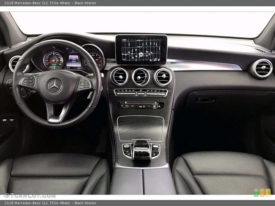 Black Interior Dashboard for the 2018 Mercedes-Benz GLC 350e 4Matic #141427369