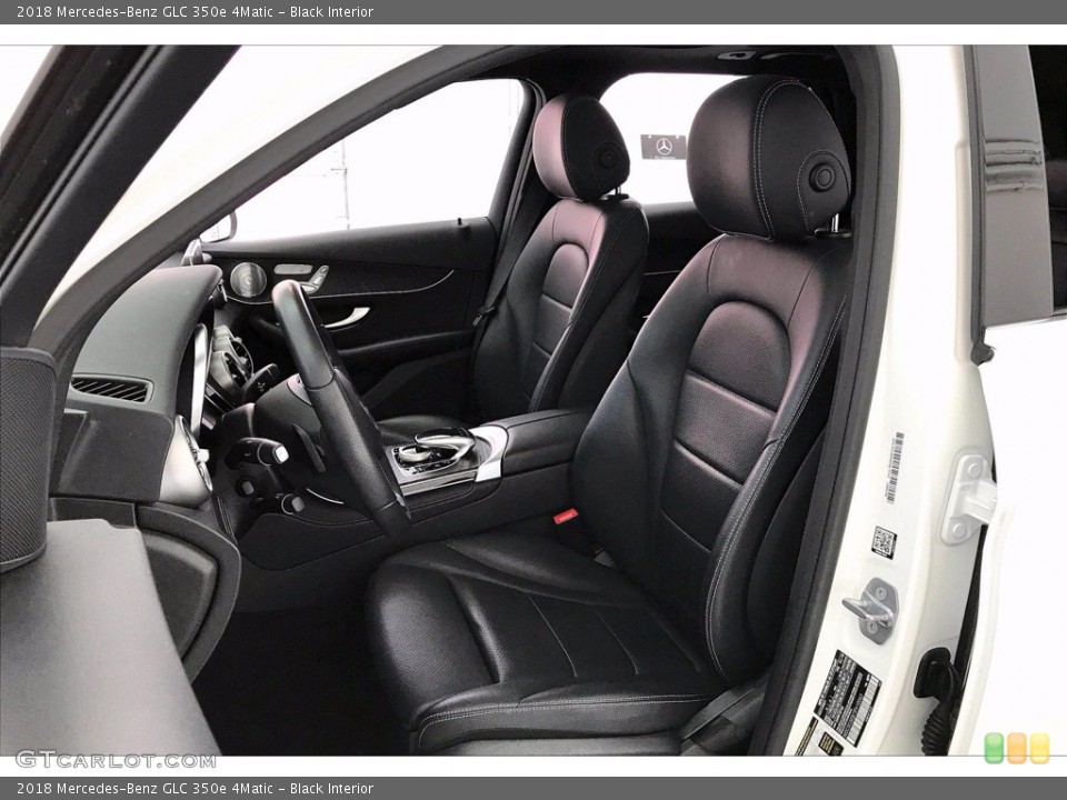 Black Interior Front Seat for the 2018 Mercedes-Benz GLC 350e 4Matic #141427445