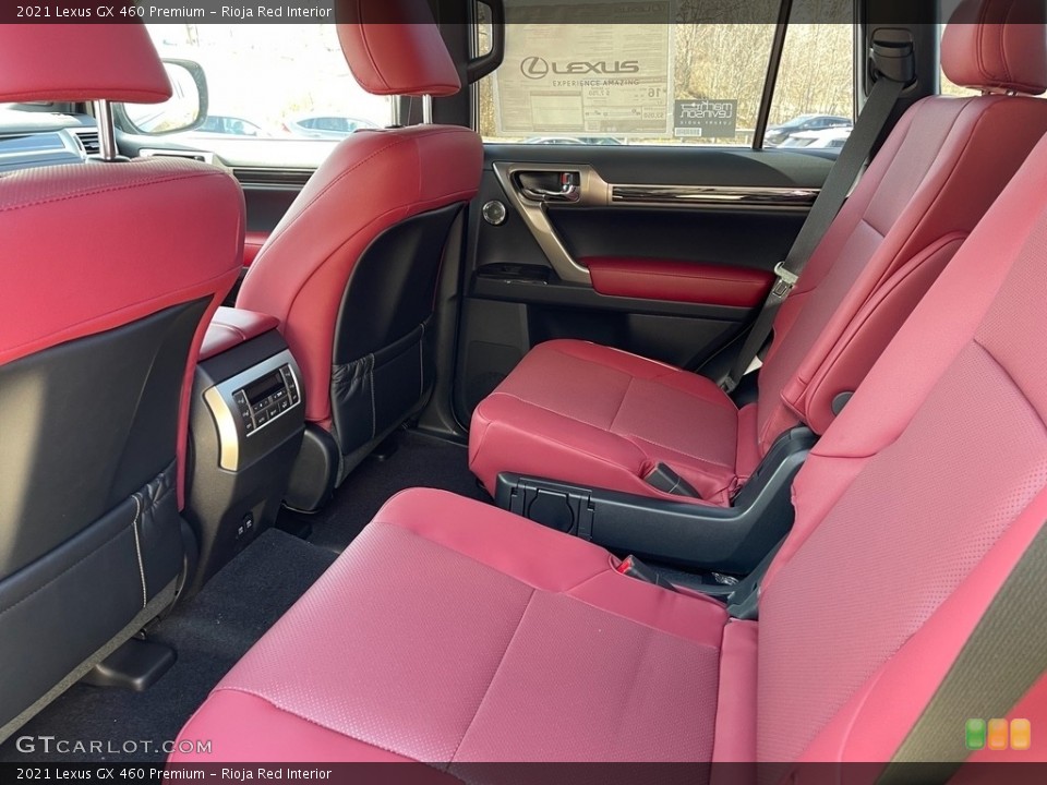Rioja Red Interior Rear Seat for the 2021 Lexus GX 460 Premium #141427588