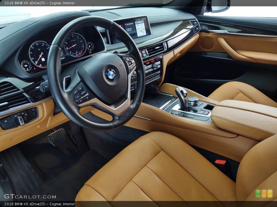 Cognac Interior Photo for the 2018 BMW X6 sDrive35i #141429390