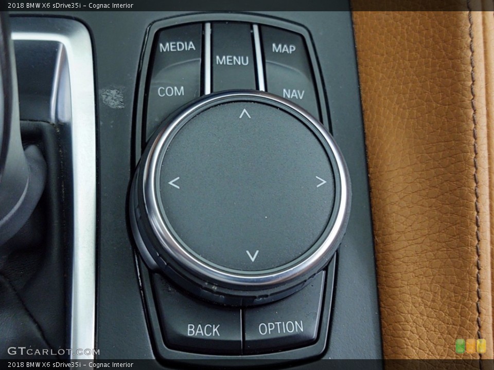 Cognac Interior Controls for the 2018 BMW X6 sDrive35i #141429704