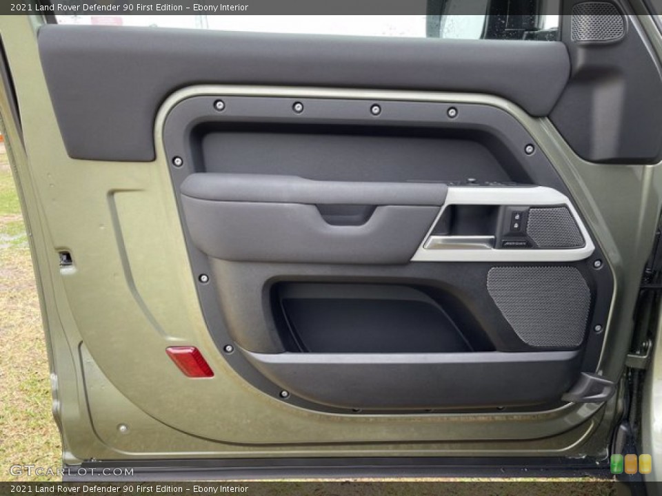 Ebony Interior Door Panel for the 2021 Land Rover Defender 90 First Edition #141431215