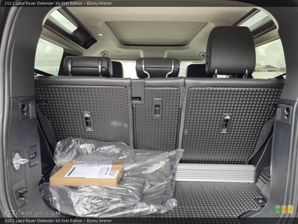 Ebony Interior Trunk for the 2021 Land Rover Defender 90 First Edition #141431596